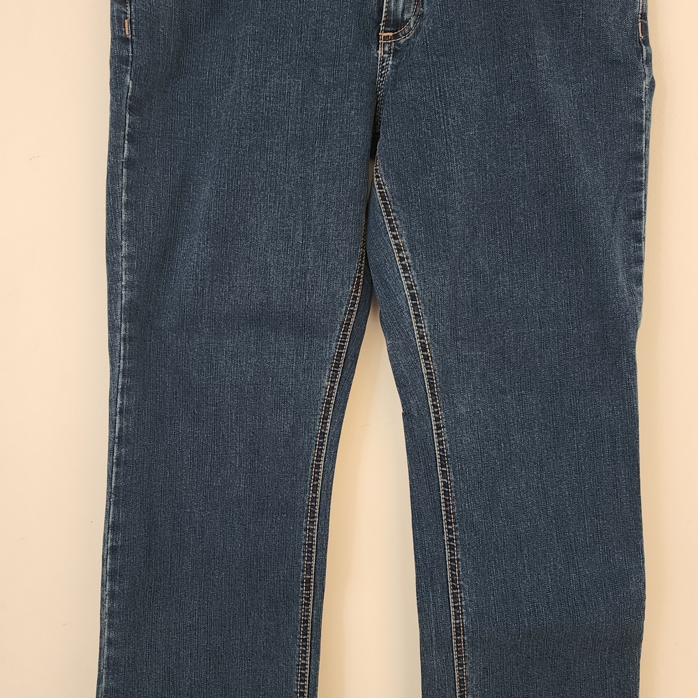 Women's Straight Leg Jeans - Blue
